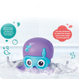 Bathing Bathtub Water Spring Floating Octopus Beach Toy